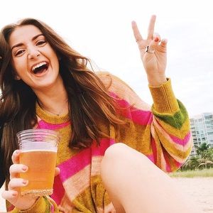 Free People Striped Sweater